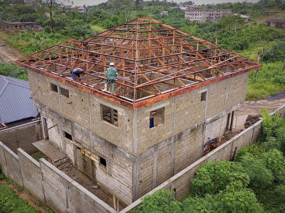 Charpente traditionnelle en bois